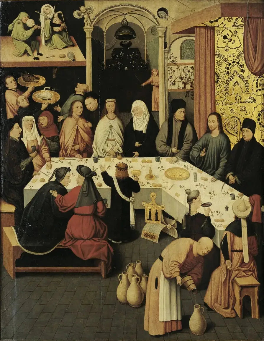 De Bruiloft te Kana - Hieronymus Bosch
