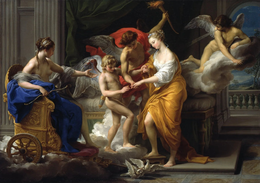 De Huwelijk van Psyche en Cupido - Pompeo Batoni