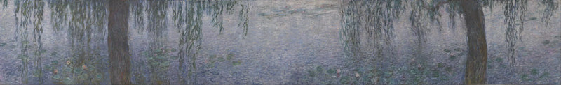 De Waterlelies - Heldere Ochtend met Wilgen - Claude Monet