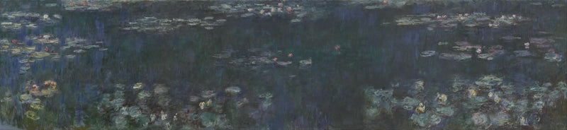 De Waterlelies: Groene Weerspiegelingen - Claude Monet