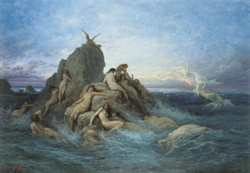 De Oceaàniden - Gustave Doré