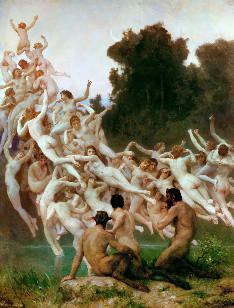 De Oréades - Bouguereau