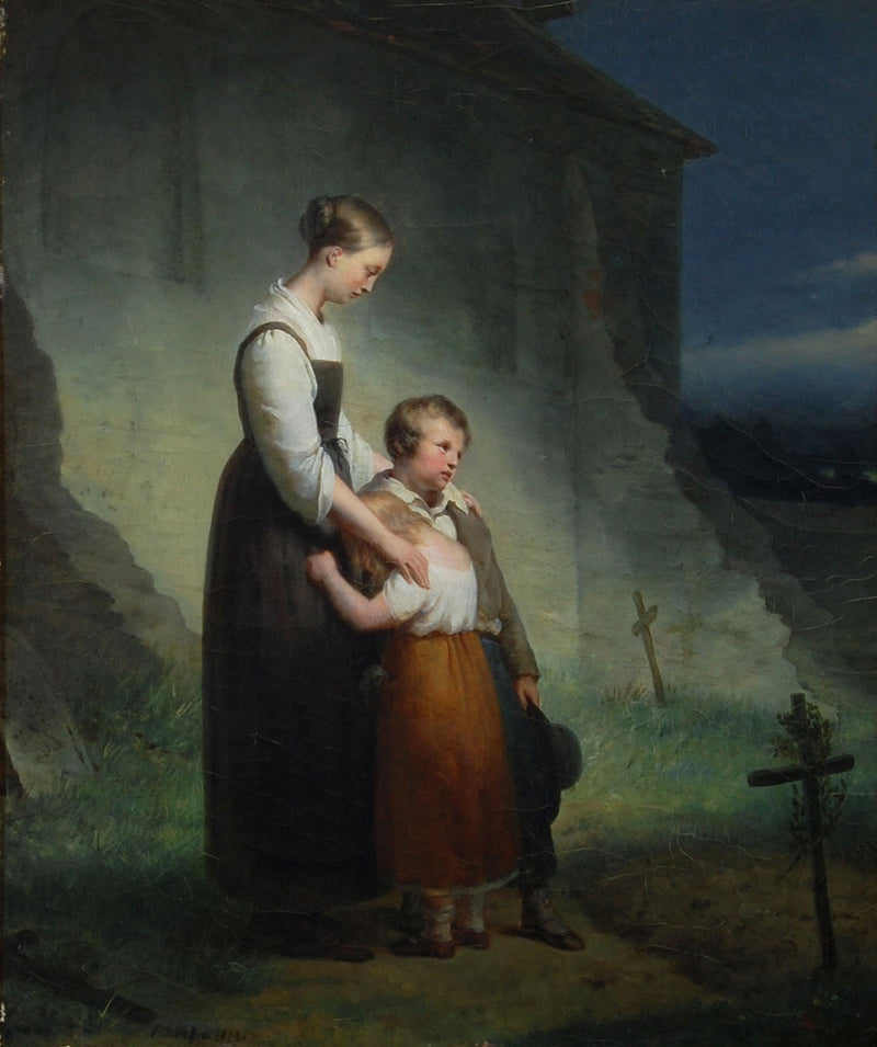 De weeskinderen - Ary Scheffer
