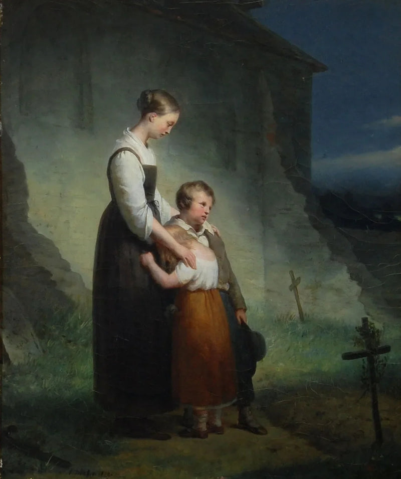De weeskinderen - Ary Scheffer