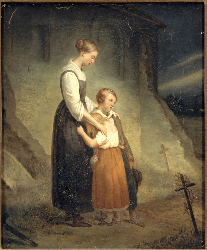 De weeskinderen - Ary Scheffer