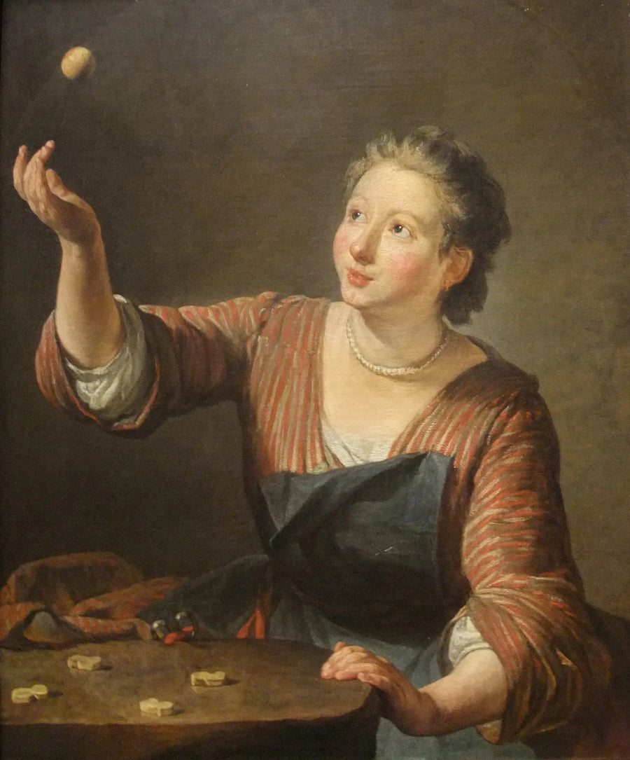 De Osseletjes - Jean Simeón Chardin