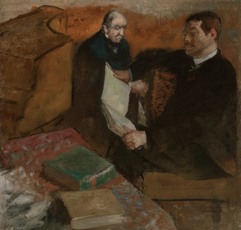 De heidenen en de vader van Degas - Edgar Degas