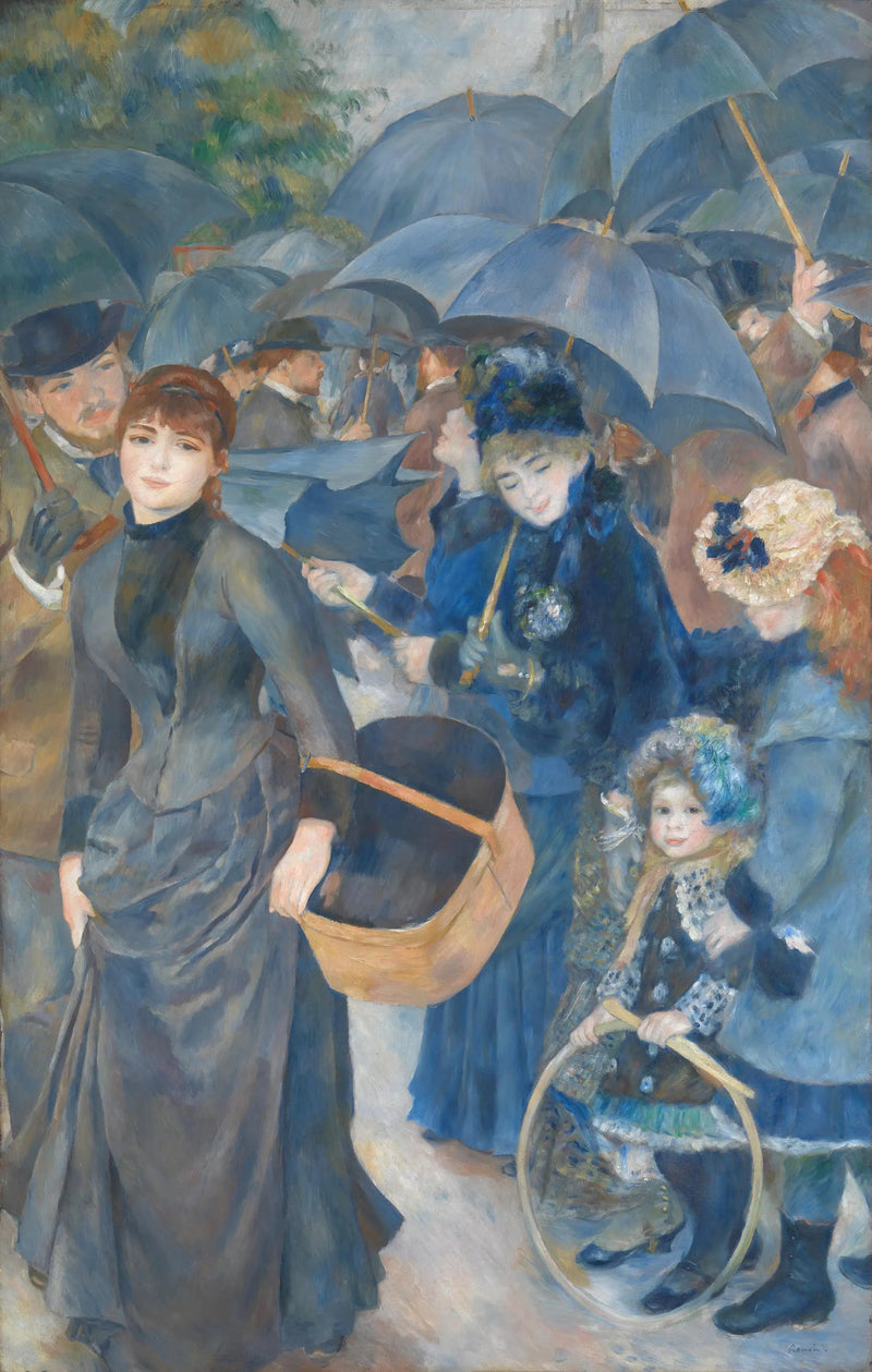 De Parapluizen - Pierre-Auguste Renoir