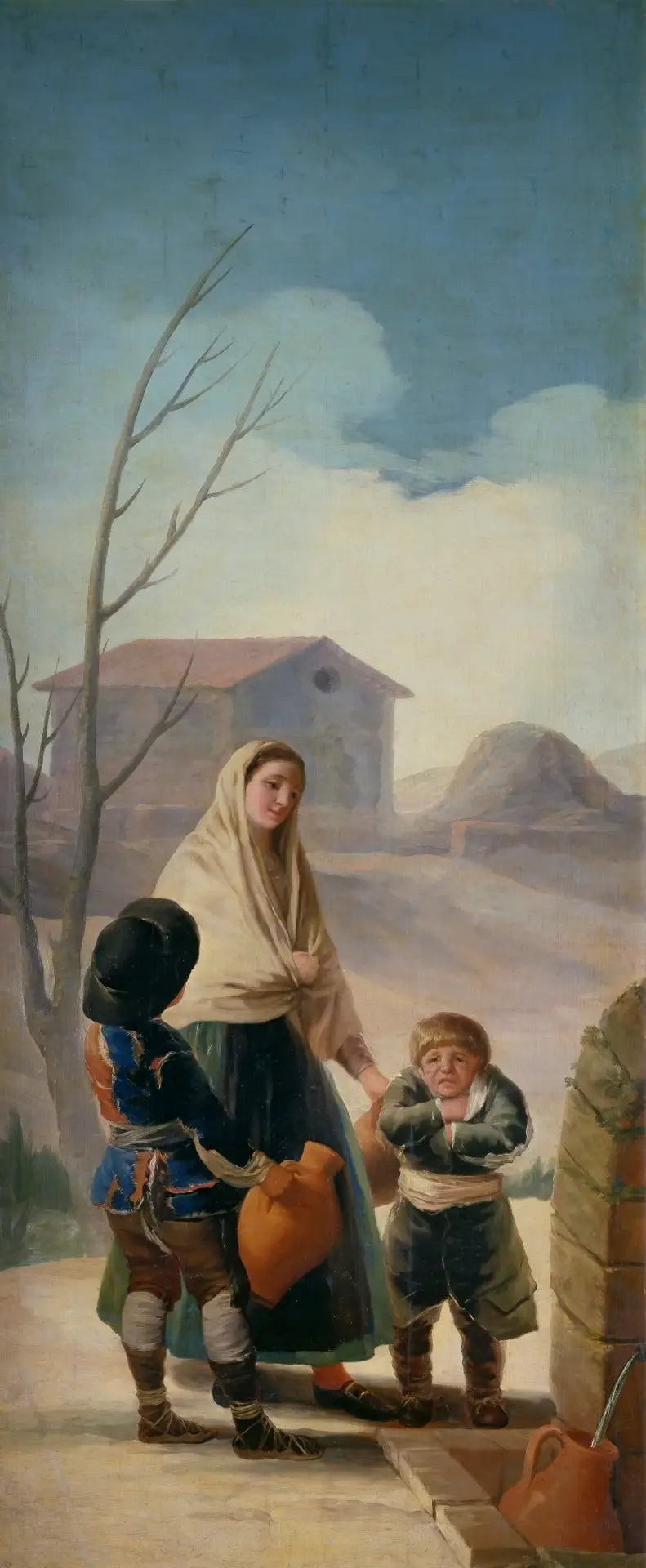 De Armen bij de Fontein - Francisco de Goya