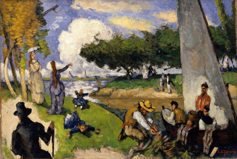 De Vissers – Juli-dag - Paul Cézanne