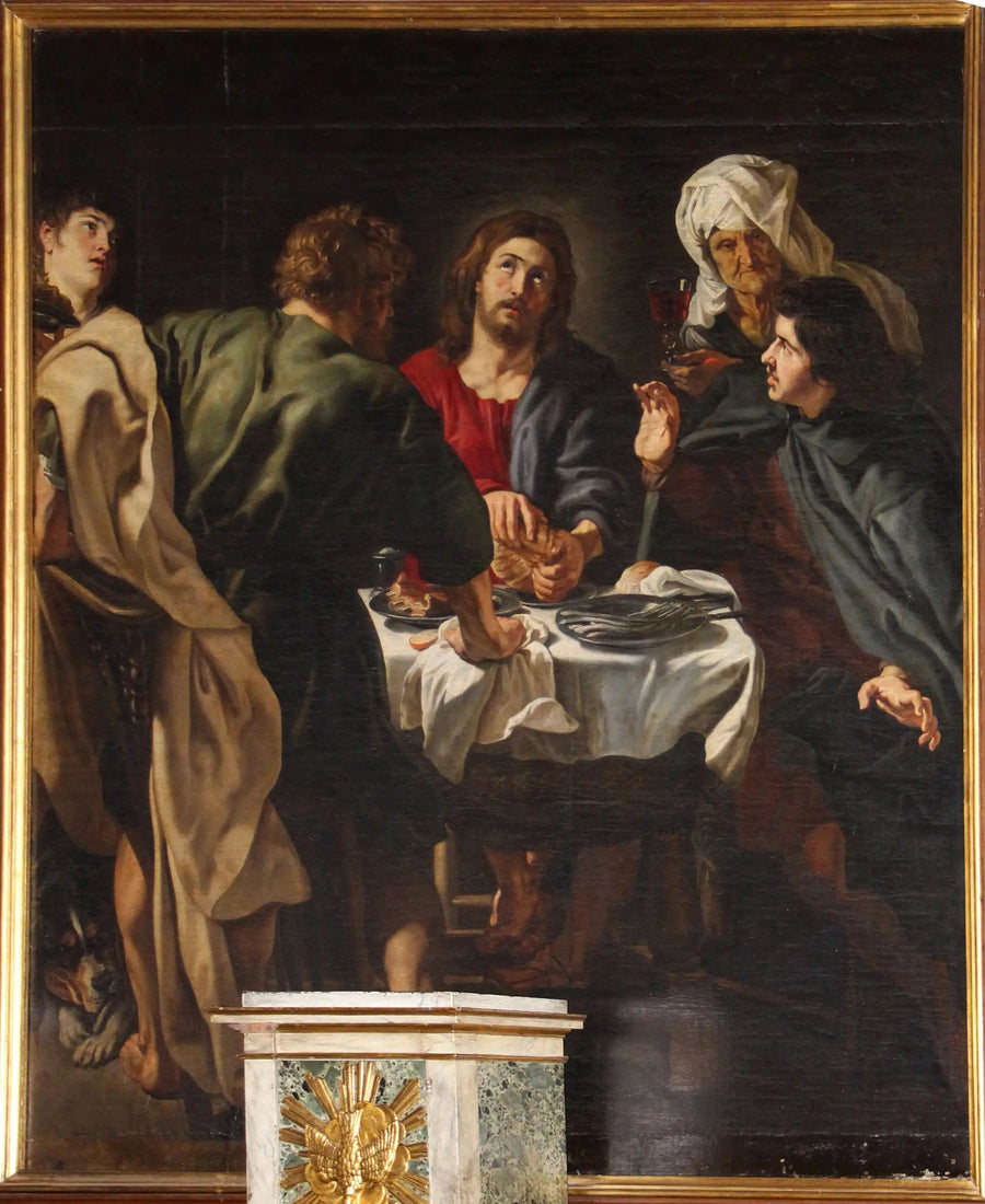 De pelgrims van Emmaüs - Peter Paul Rubens