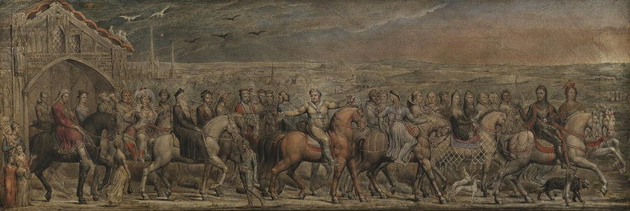De pelgrims van Canterbury - William Blake