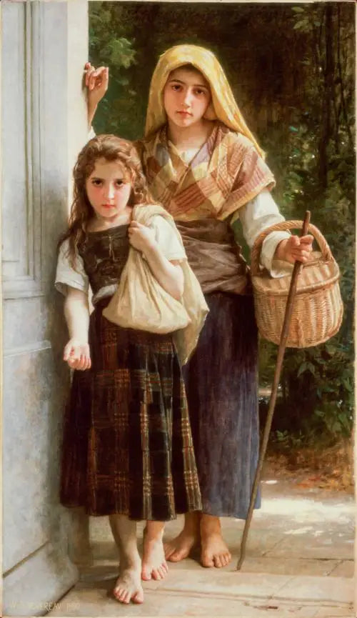 De Kleine Bedelaars - Bouguereau