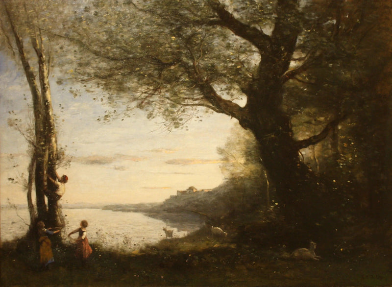 De kleine speurneuzen - Jean-Baptiste Camille Corot