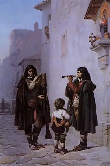 De pifferari - Jean-Léon Gérôme