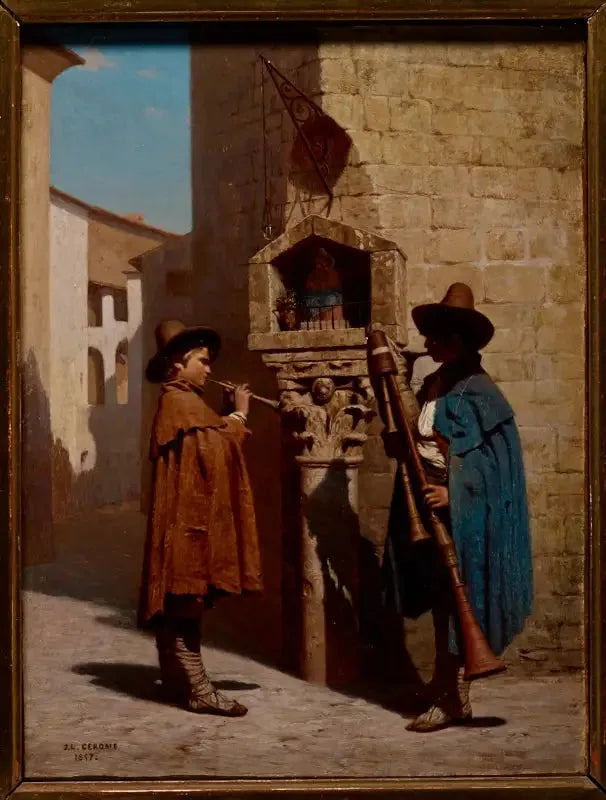 De Pifferari - Jean-Léon Gérôme