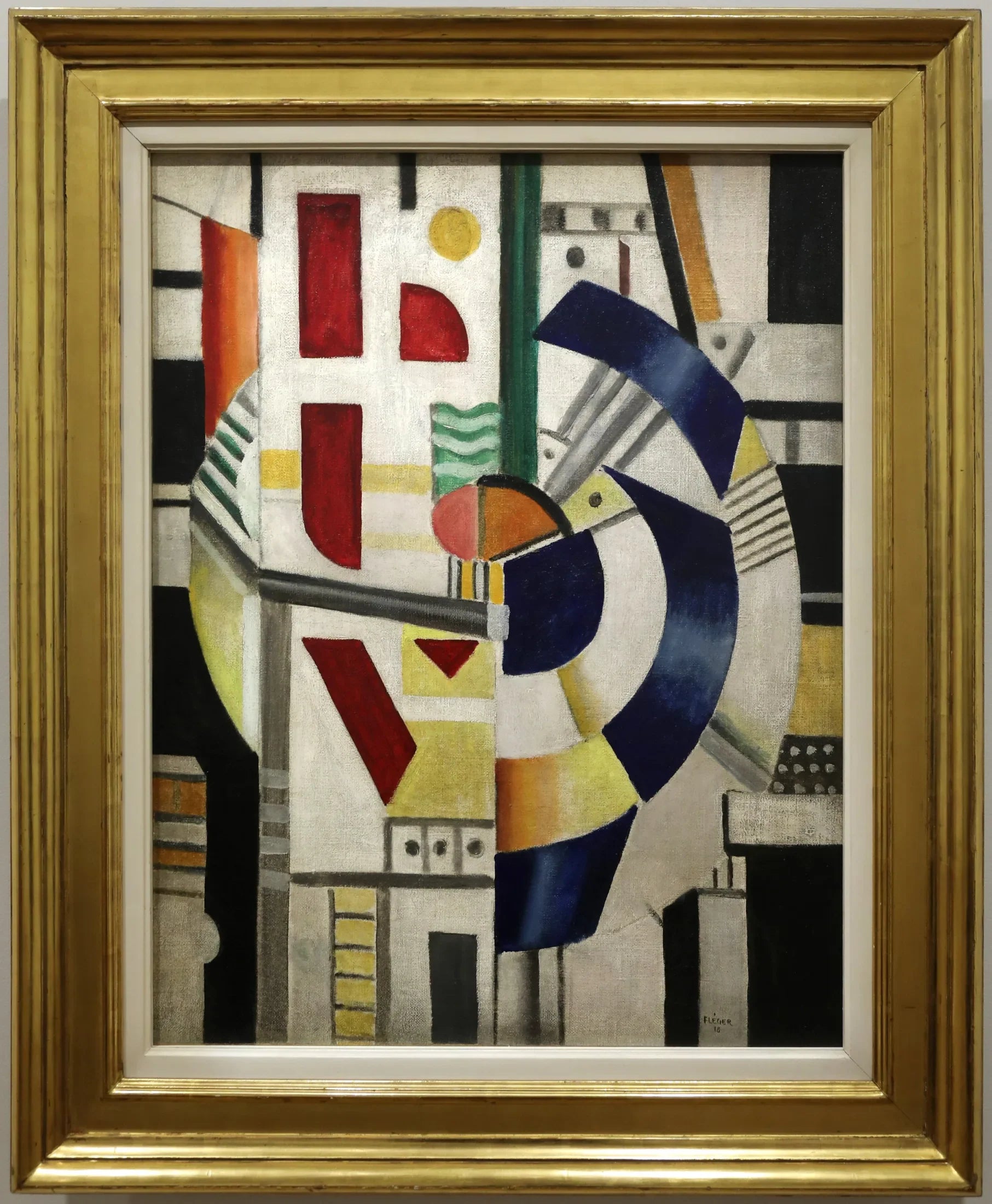 Les pistons - Fernand Léger image 1 copie peinte à la main à l’huile