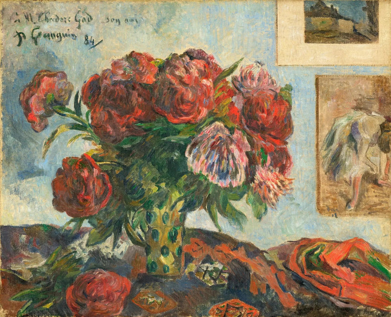 De Pioenrozen I - Paul Gauguin