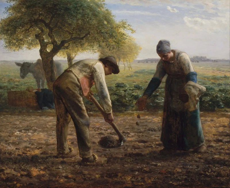 De aardappelplanters - Jean-François Millet