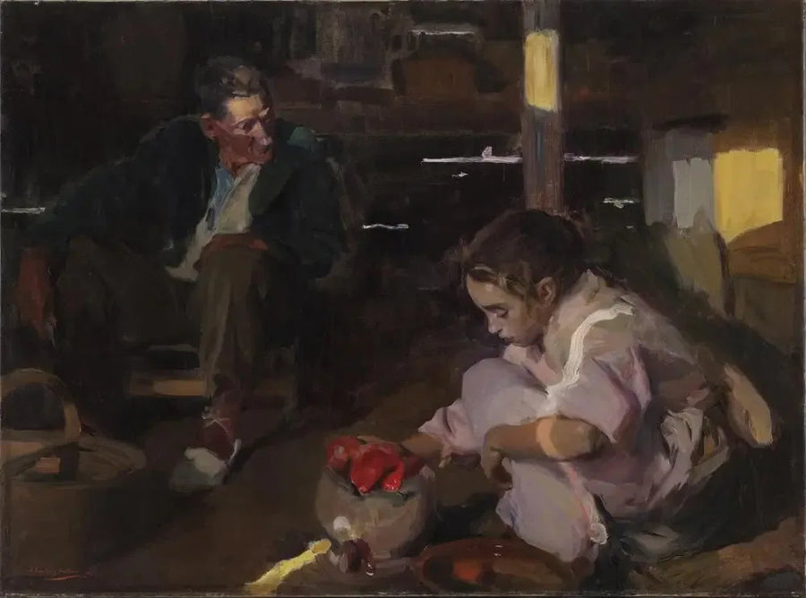 De Paprika's - Joaquín Sorolla