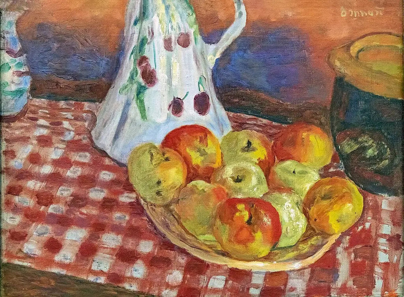 De gele en rode appels - Pierre Bonnard