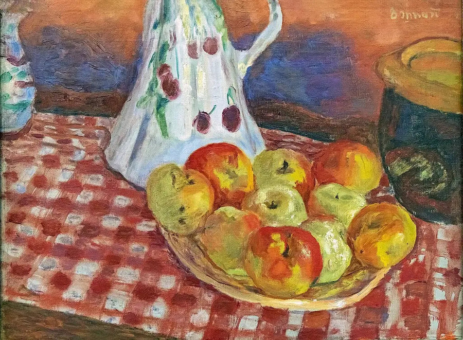 De gele en rode appels - Pierre Bonnard