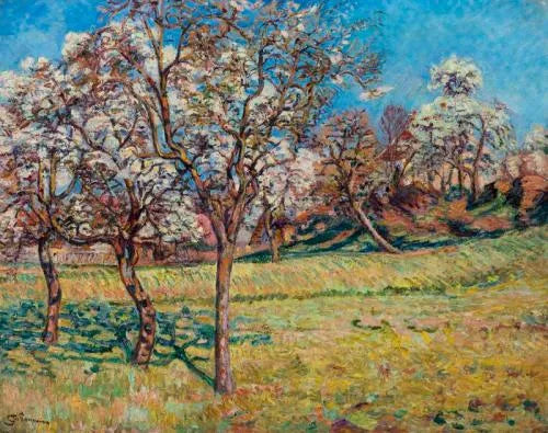 De appelbomen in Damiette - Armand Guillaumin