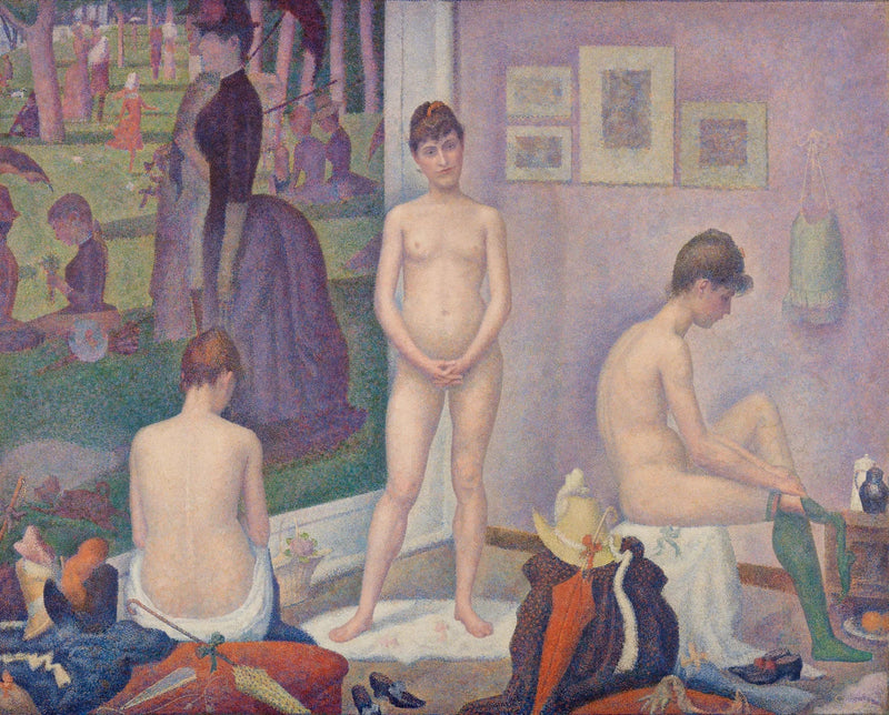 De Zittende Vrouwen - Georges Seurat