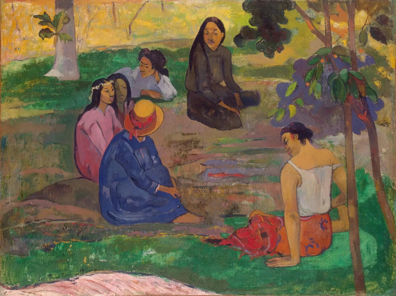 De roddels - Paul Gauguin