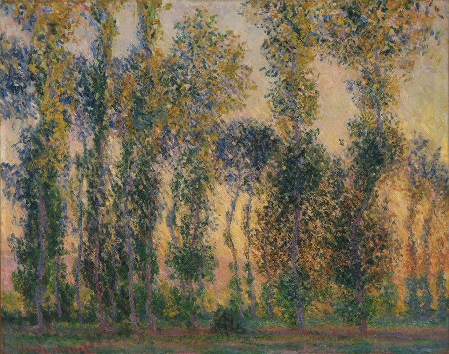 De octopussen in Giverny, zonsopgang - Claude Monet