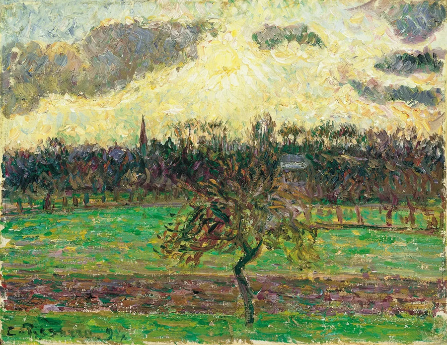 De weiden bij Éragny, appel - Camille Pissarro