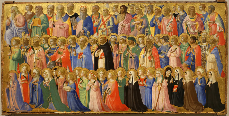 De voorlopers van Christus met de heiligen en de martelaren - Fra Angelico

Source:
Les précurseurs du Christ avec les saints et les martyrs - Fra Angelico