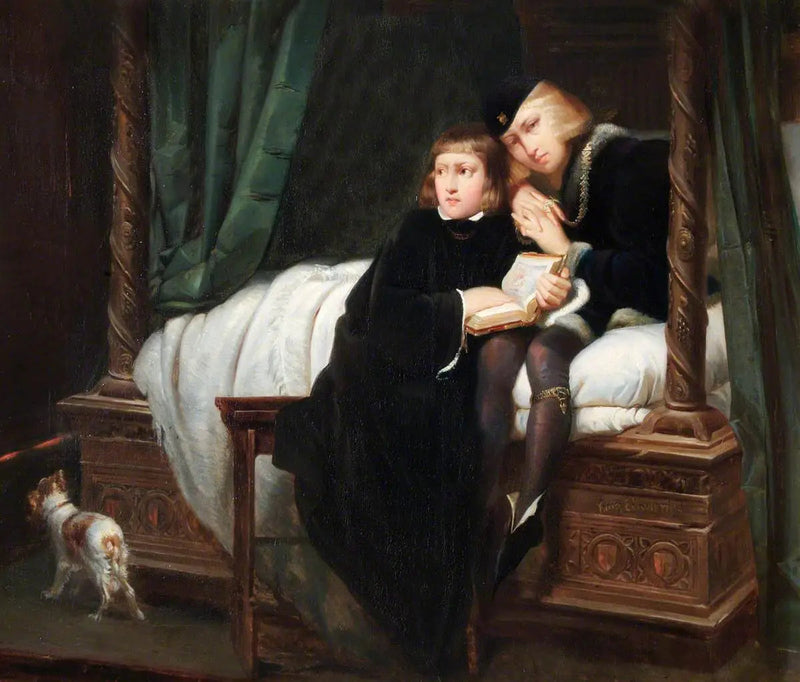 De prinsen van de toren (Edouard V en de hertog van York) - Paul Delaroche

Source:
Les Princes de la Tour (Édouard V et le duc d'York) - Paul Delaroche