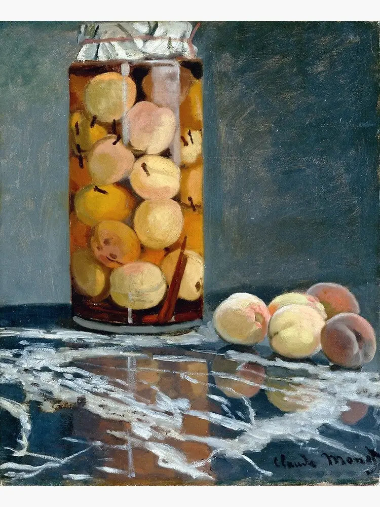 De producten van de visserij - Claude Monet