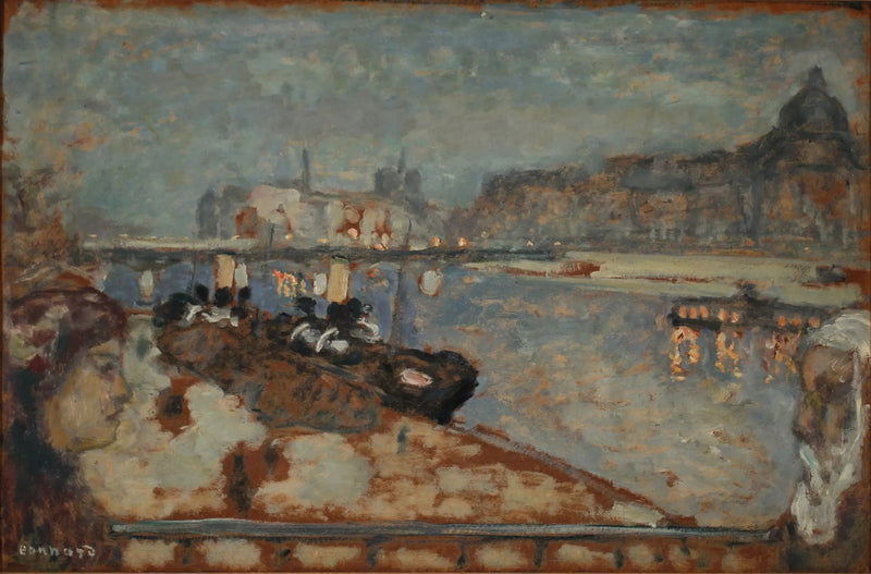 De kades van Parijs - Pierre Bonnard