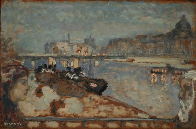 De kades van Parijs - Pierre Bonnard