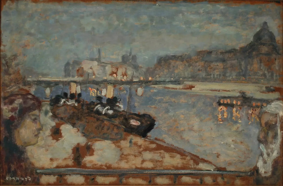 De kades van Parijs - Pierre Bonnard