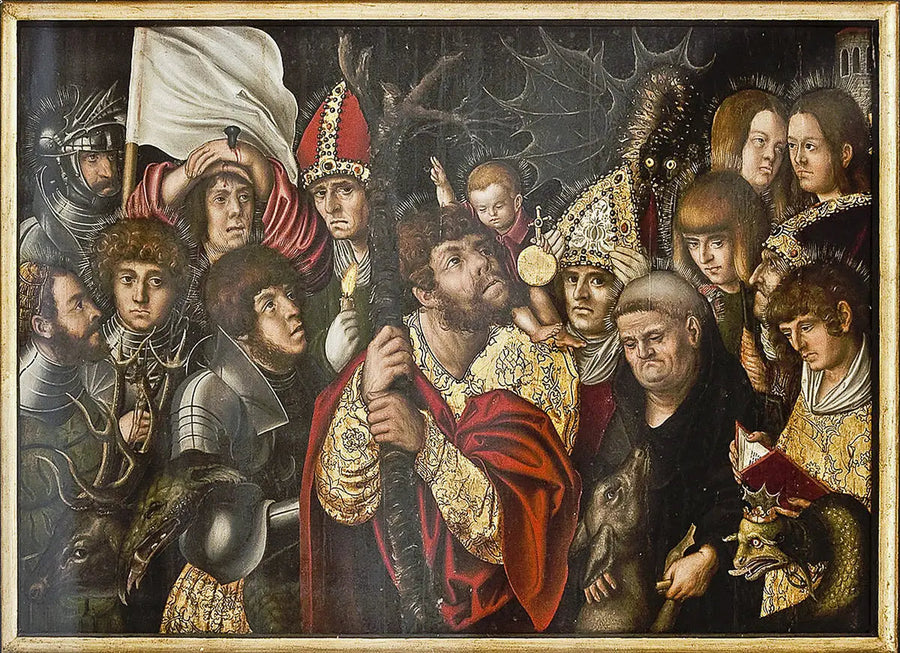 De veertien hulpverleners in nood - Lucas Cranach de Oudere