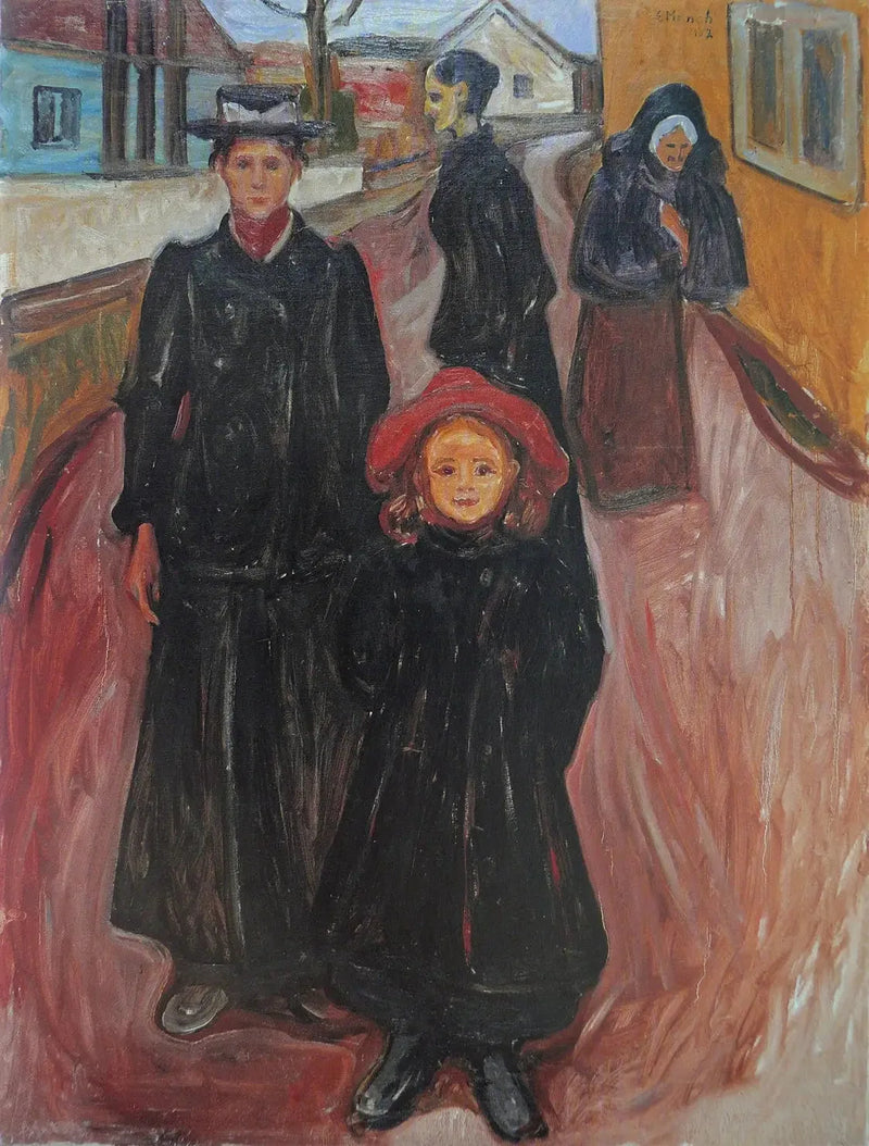 De Vier Levensfases - Edvard Munch
