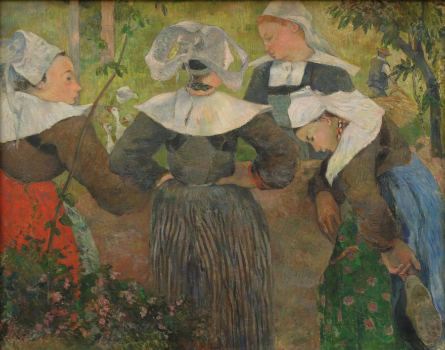 De Vier Bretonnes - Paul Gauguin