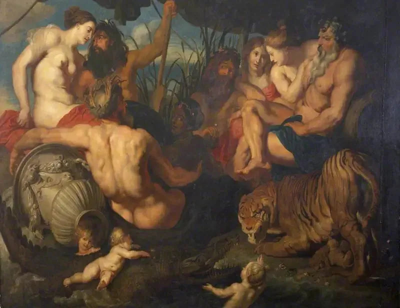 De vier hoeken van de wereld - Peter Paul Rubens