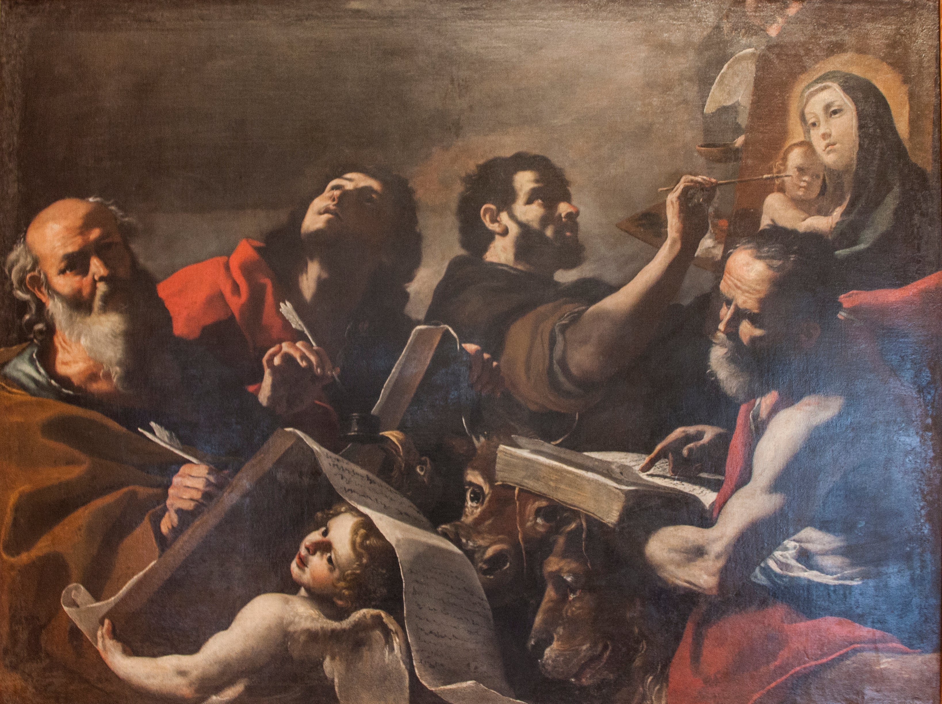 Les quatre évangélistes - Mattia Preti - Alpha Reproduction