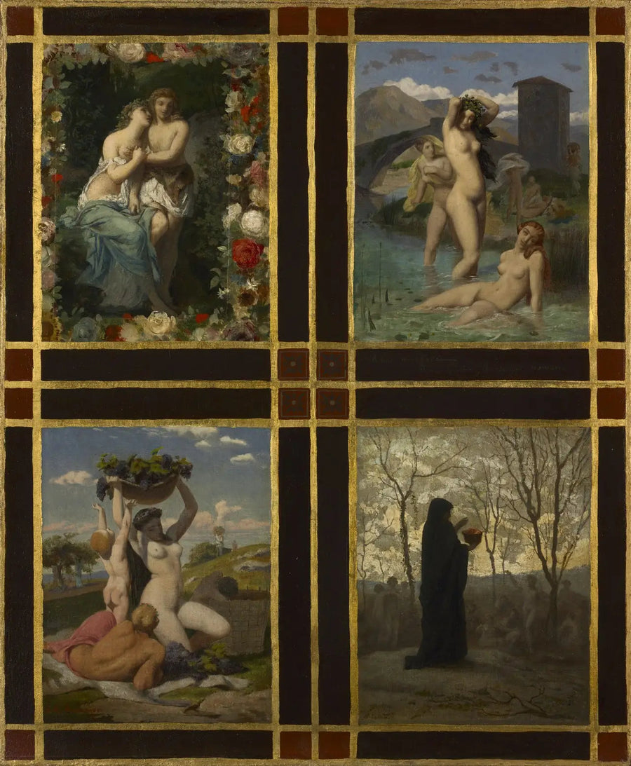 De Vier Seizoenen - Jean-Léon Gérôme