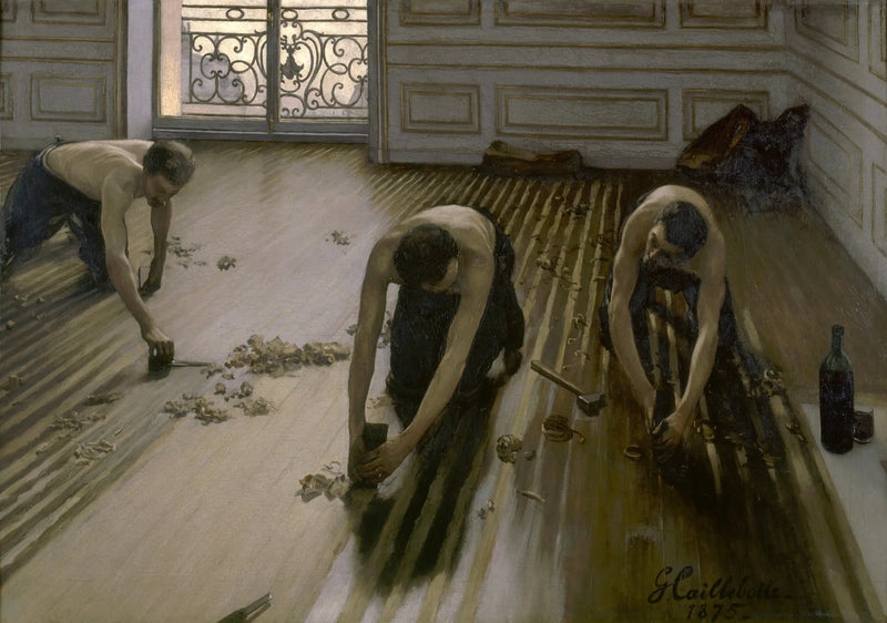 De Parket Schuurders - Gustave Caillebotte