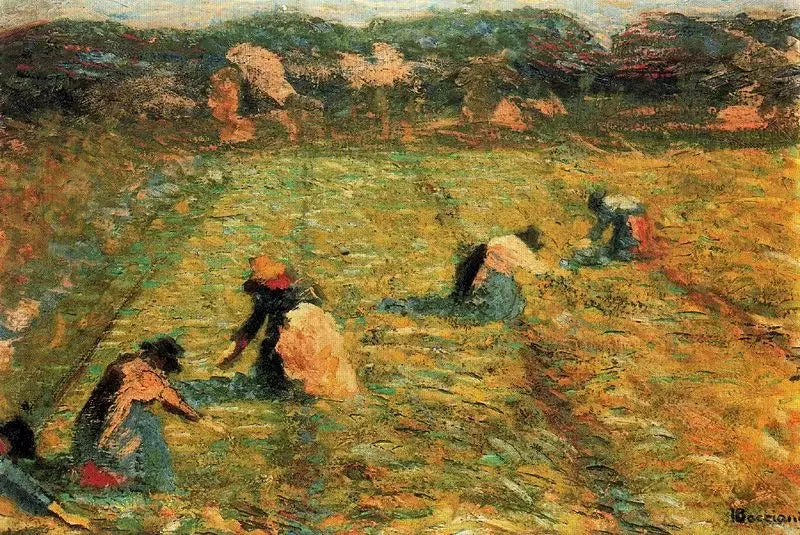 De rijstplukkers - Umberto Boccioni

Source:
Les récolteuses de riz - Umberto Boccioni