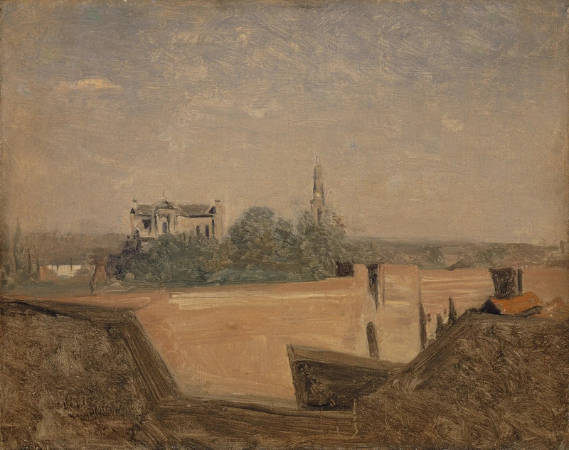 De vestingwerken van Arras - Jean-Baptiste Camille Corot