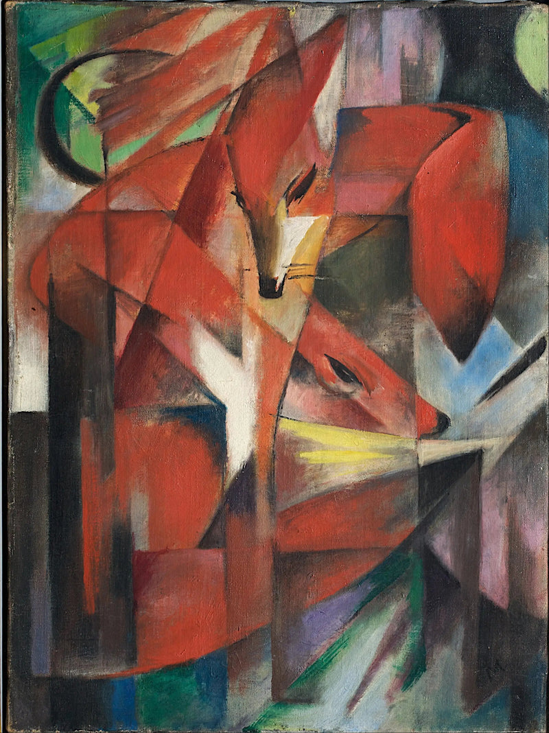 De vossen - Franz Marc