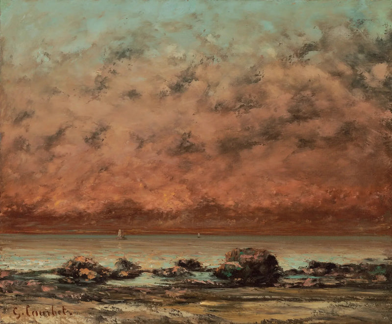 De Zwarte Rozen van Trouville - Gustave Courbet