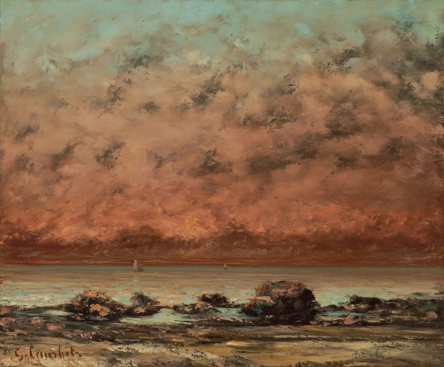 De Zwarte Rozen van Trouville - Gustave Courbet