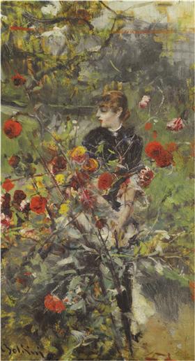De zomerse rozen - Giovanni Boldini